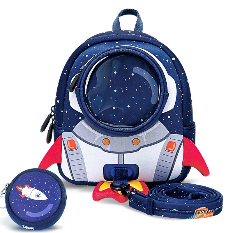 Mochila Astronauta com Coleira