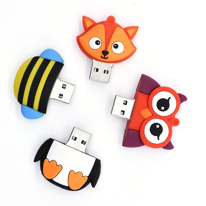 Pendrive Animais Cartoon