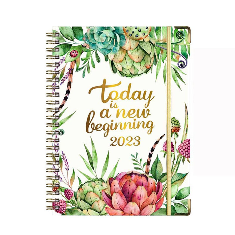 Agendas Planner Floridas 2023 Com Espiral A5