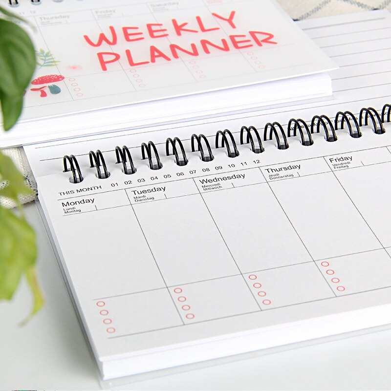 Planner Semanal Kawaii