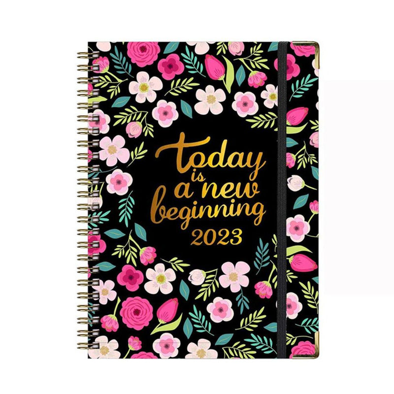 Agendas Planner Floridas 2023 Com Espiral A5