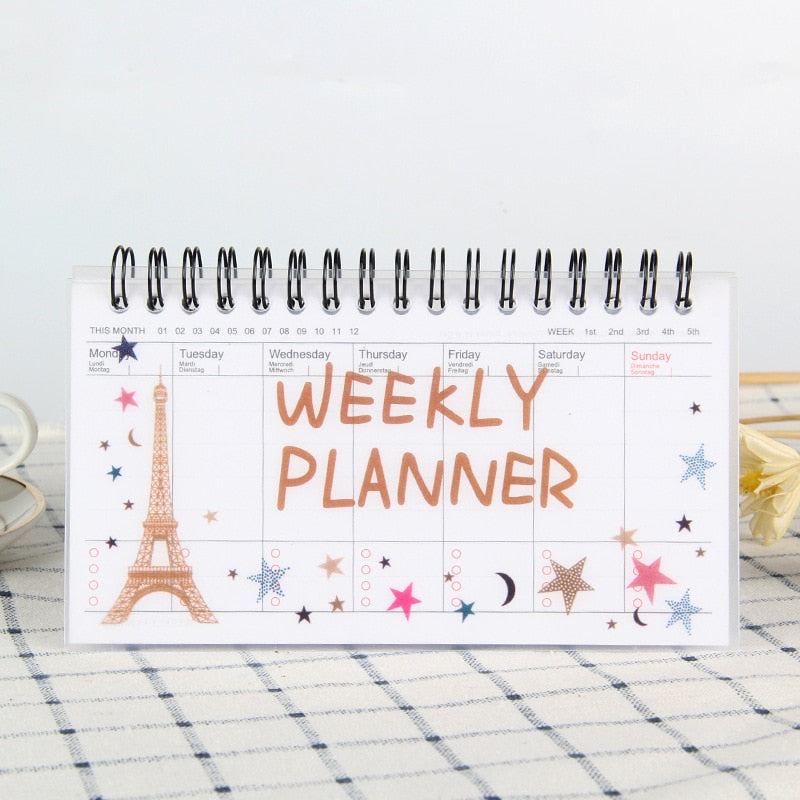 Planner Semanal Kawaii