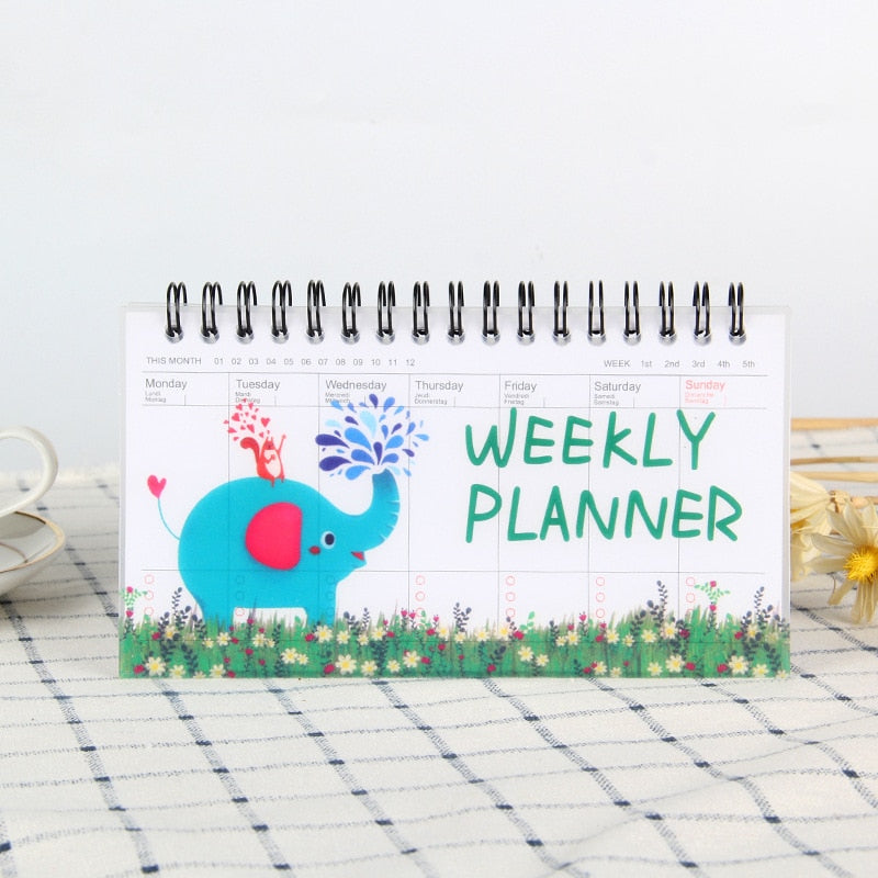 Planner Semanal Kawaii